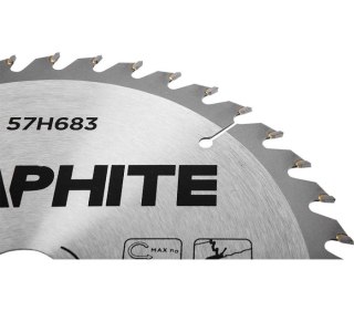 TARCZA DO PILARKI WIDIOWA 210*30MM, 40 ZĘBÓW GRAPHITE