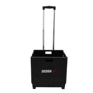 WÓZEK TRANSPORTOWY SKRZYNKA 43*38*41.5CM DEDRA