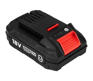 ZESTAW ENERGY+ AKUMULATOR 2AH Z ŁADOWARKĄ GRAPHITE