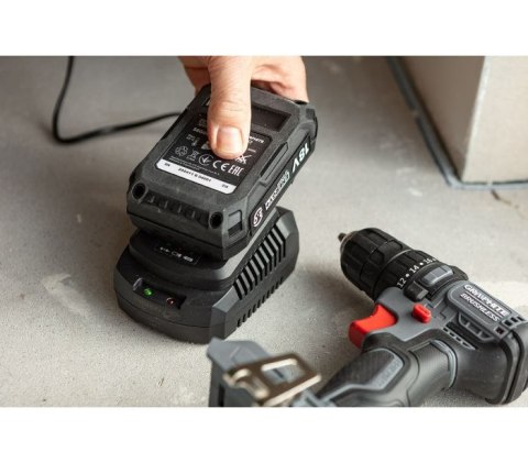 ZESTAW ENERGY+ AKUMULATOR 2AH Z ŁADOWARKĄ GRAPHITE