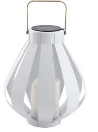 LATARENKA SOLARNA LED AHOBRO BIAŁA POLUX