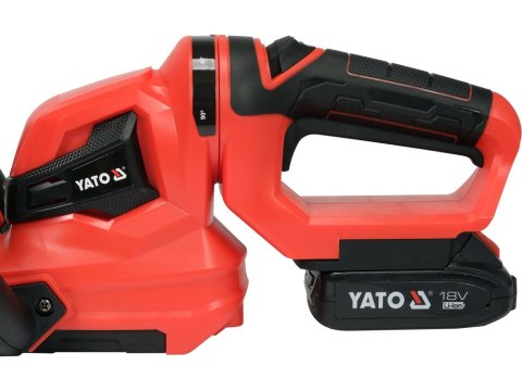 NOŻYCE DO ŻYWOPŁOTU 18V 55CM + 2AH + ŁADOWARKA YATO