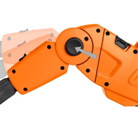 PILARKA ŁAŃCUCHOWA + NOŻYCE DO ŻYWOPŁOTU 2W1 Z WYSIĘGNIKIEM NEO