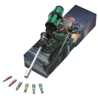 WKRĘTAK KRAFTFORM Z MAGAZYNKIEM + BITY 7 CZ. OPK. ŚWIĄTECZNE WERA