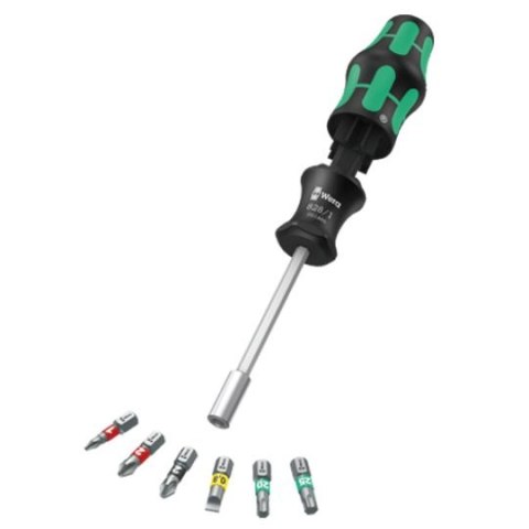 WKRĘTAK KRAFTFORM Z MAGAZYNKIEM + BITY 7 CZ. OPK. ŚWIĄTECZNE WERA