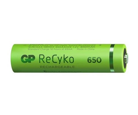 AKUMULATOR RECYKO NIMH 1,2V 650MAH AAA GP BATTERY