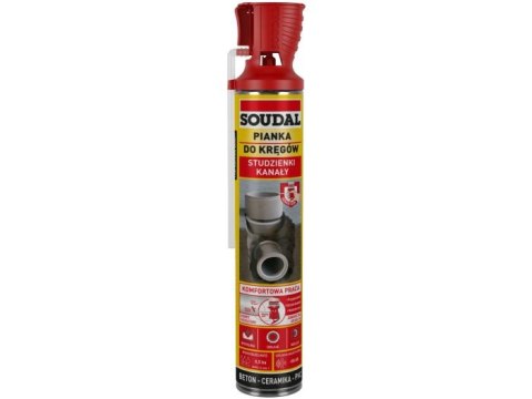 PIANKA MONTAŻOWA WĘŻYKOWA DO KRĘGÓW GENIUS GUN B3 750ML SOUDAL