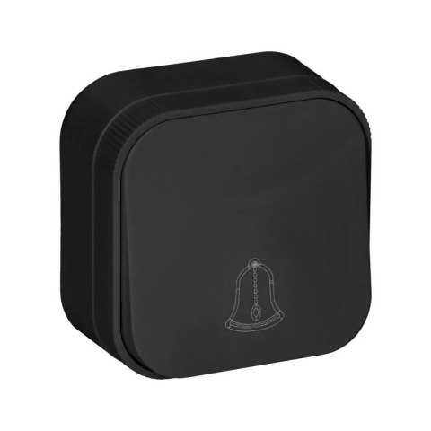 PRZYCISK DZWONEK N/T TODO IP20 CZARNY ORNO