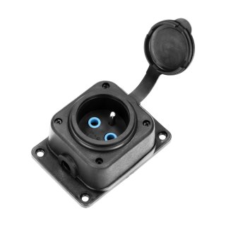 ROZDAŁĘŹNIK BRYZGOSZCZELNY IP44, I GNIAZDO 2P+Z, 16A ORNO