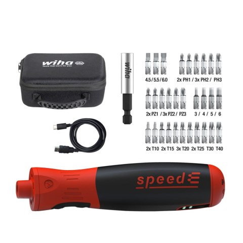 WKRĘTAK 3.7V SPEED-E POCKET DRIVE+BITY OPK. ŚWIĄTECZNE WIHA