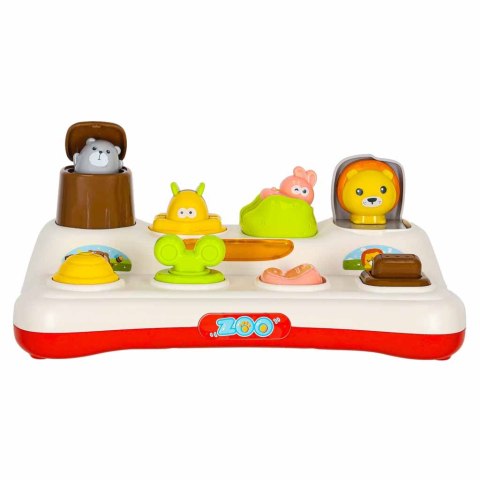 Zabawka edukacyjna pop-up wyskakujące zwierzątka światła dźwięk Kik Sp. z o. o. Sp. k.