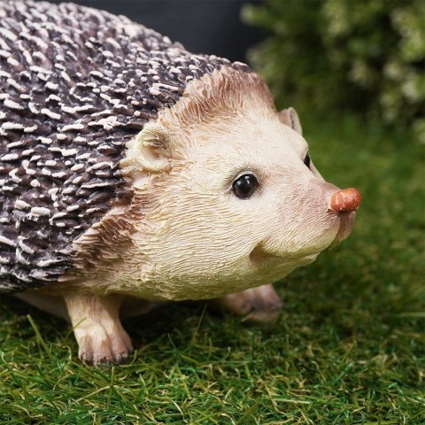 Figurka Ozdoba Dekoracja Ogrodowa Jeż Wytrzymała Solidna ORION 20x13x10 cm