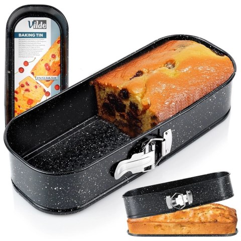 Forma do Chleba Rozpinana VILDE Granitowa 31 cm Stal Węglowa z Dnem