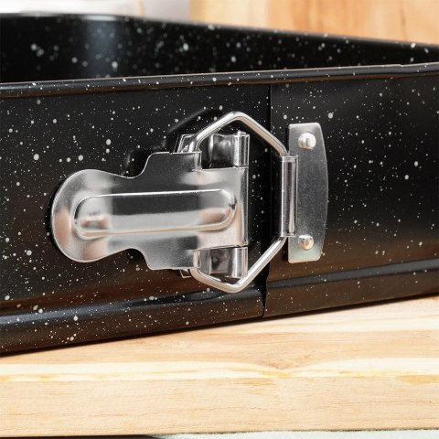 Forma do Pieczenia Ciasta Kwadratowa Rozpinana Granitowa VILDE 24x24x6,8 cm