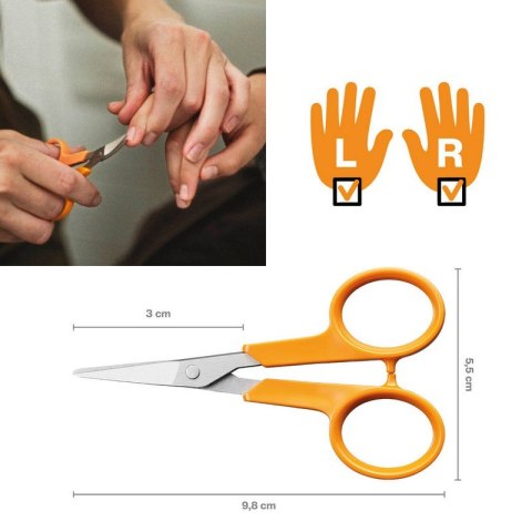 NOŻYCZKI DO PAZNOKCI 10 CM CLASSIC FISKARS