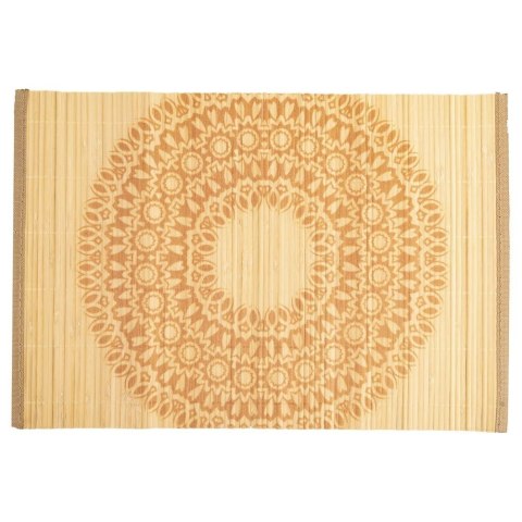 Podkładka na stół bambusowa prostokątna zwijana MANDALA 45x30 cm