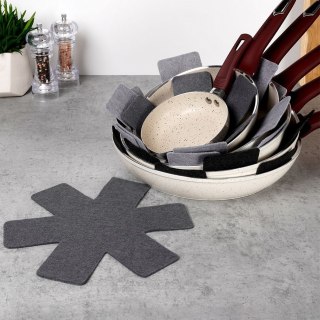 Przekładki Filcowe Ochronne 6 szt. 3 Rozmiary Patelnie EH 38 35 26 cm