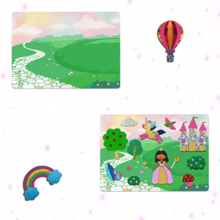 Skillmatics Foil Fun Zestaw Kreatywny Jednorożce i Księżniczki Trefl 62602 Trefl