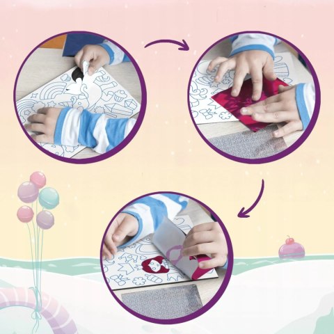 Skillmatics Foil Fun Zestaw Kreatywny Jednorożce i Księżniczki Trefl 62602 Trefl