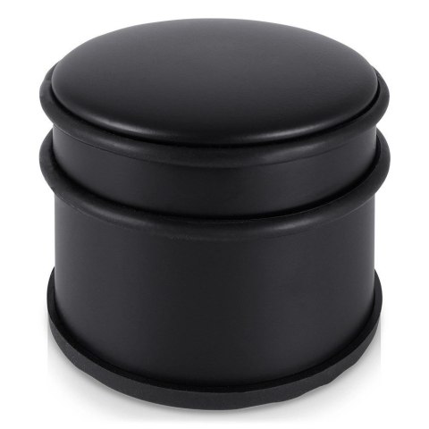 Stoper do drzwi stalowy czarny 9 cm