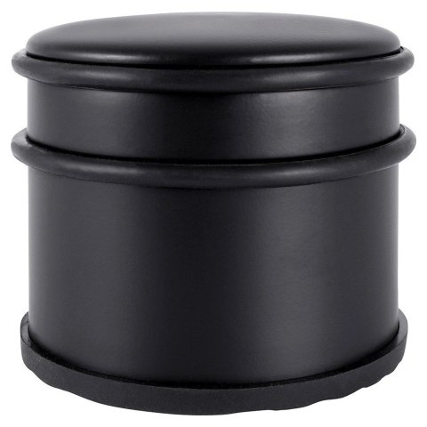 Stoper do drzwi stalowy czarny 9 cm