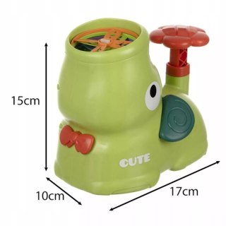 Wyrzutnia latających dysków dla dzieci zabawa na świeżym powietrzu Luxma