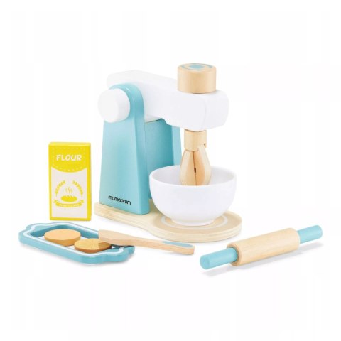 Drewniany Mikser Kuchenny dla Dzieci Akcesoria Zabawa w Gotowanie Luxma