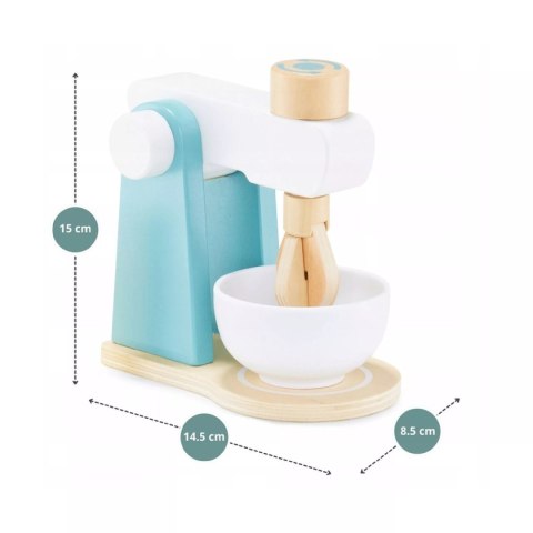 Drewniany Mikser Kuchenny dla Dzieci Akcesoria Zabawa w Gotowanie Luxma