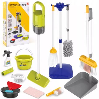 Duży Zestaw do Sprzątania dla Dzieci Odkurzacz Elektroniczny Akcesoria Mop Luxma