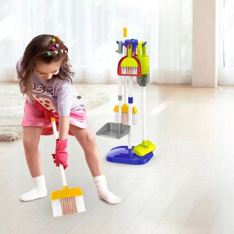 Duży Zestaw do Sprzątania dla Dzieci Odkurzacz Elektroniczny Akcesoria Mop Luxma