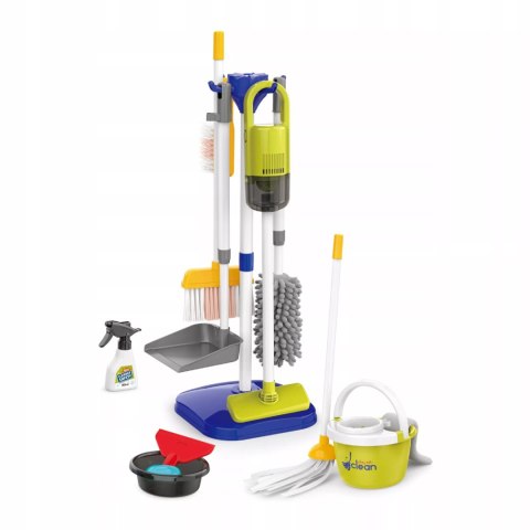 Duży Zestaw do Sprzątania dla Dzieci Odkurzacz Elektroniczny Akcesoria Mop Luxma