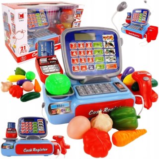 Elektroniczna kasa fiskalna niebieska 2387 Luxma