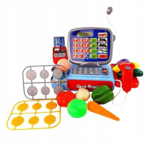 Elektroniczna kasa fiskalna niebieska 2387 Luxma