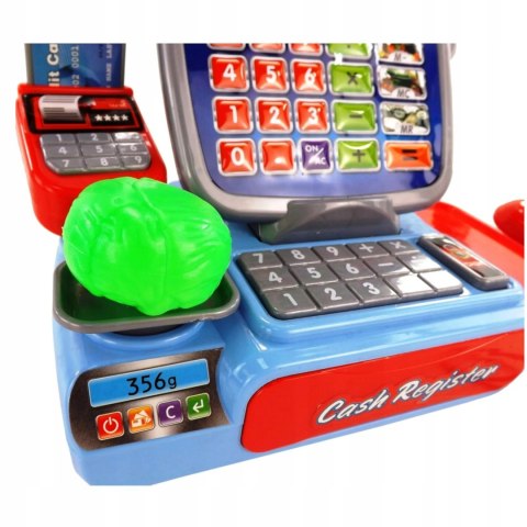 Elektroniczna kasa fiskalna niebieska 2387 Luxma