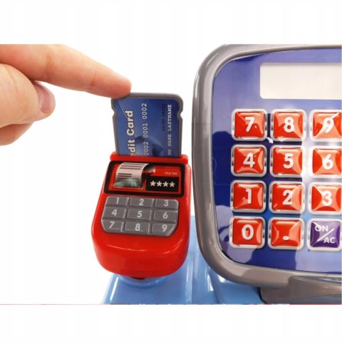 Elektroniczna kasa fiskalna niebieska 2387 Luxma