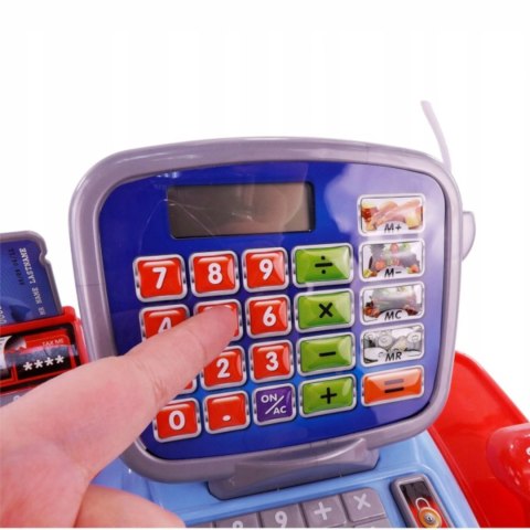 Elektroniczna kasa fiskalna niebieska 2387 Luxma