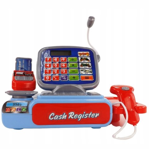 Elektroniczna kasa fiskalna niebieska 2387 Luxma