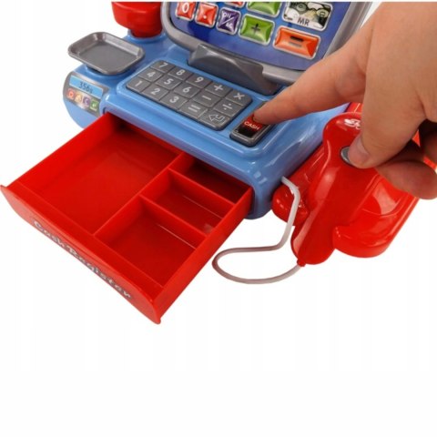 Elektroniczna kasa fiskalna niebieska 2387 Luxma