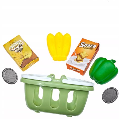 Elektroniczna kasa fiskalna sklepowa dla dzieci akcesoria zabawa w sklep Luxma