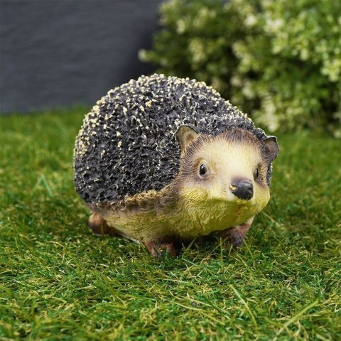 Figurka ogrodowa jeż 14,5x9,5x8 cm