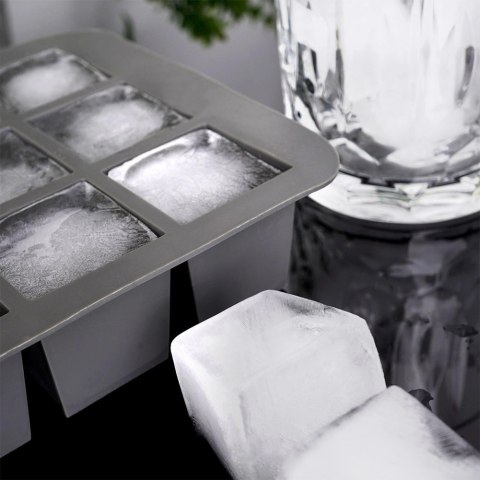 Forma do Kostek Lodu EXCELLENT Silikonowa 19,5 x 14 cm Kwadrat 12 szt.