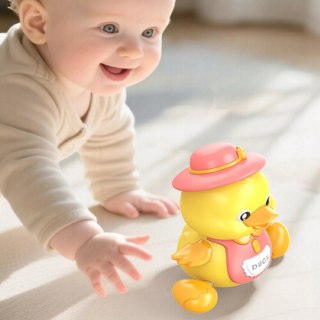 Interaktywna Kaczuszka z maluchami na magnes nauka raczkowania dla dzieci Luxma