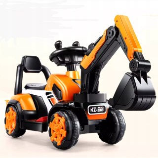 Koparka na akumulator dla dzieci elektryczna łyżka jeździk XZ-219 Luxma