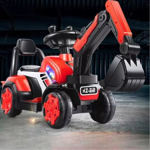 Koparka na akumulator dla dzieci elektryczna łyżka jeździk XZ-219CZ Luxma