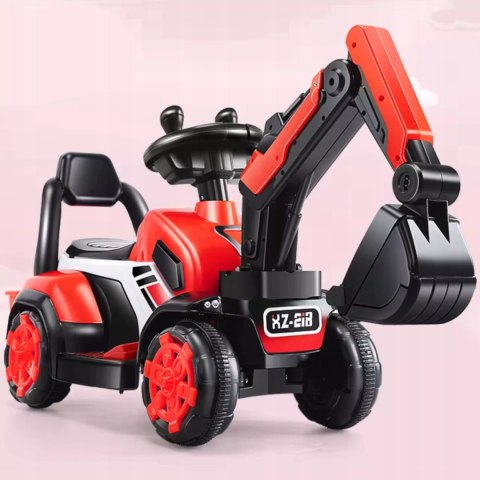 Koparka na akumulator dla dzieci elektryczna łyżka jeździk XZ-219CZ Luxma