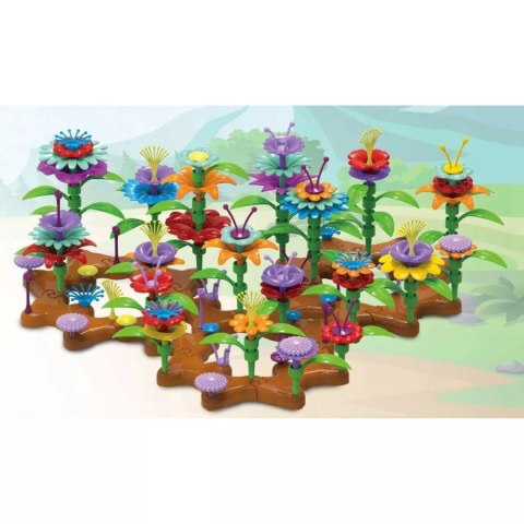 Kreatywny Ogródek klocki konstrukcyjne 148 El. Kwiaty Edukacyjne kwiatki Luxma