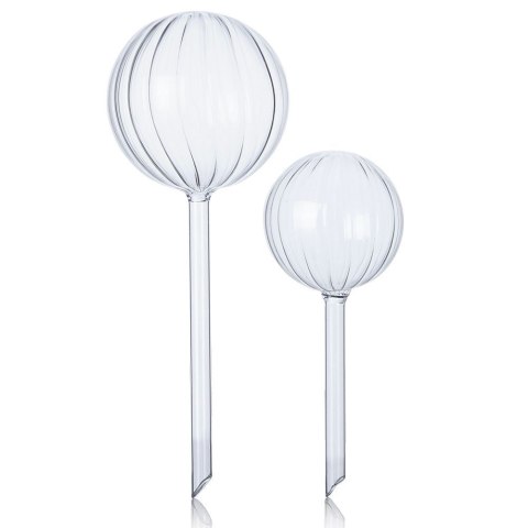 Kule Nawadniające do Roślin Kwiatów Szklane Dozownik VILDE 2 szt.