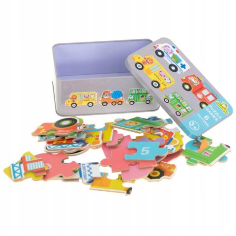 Moje pierwsze puzzle pojazdy służbowe 30 szt. 1768 Luxma