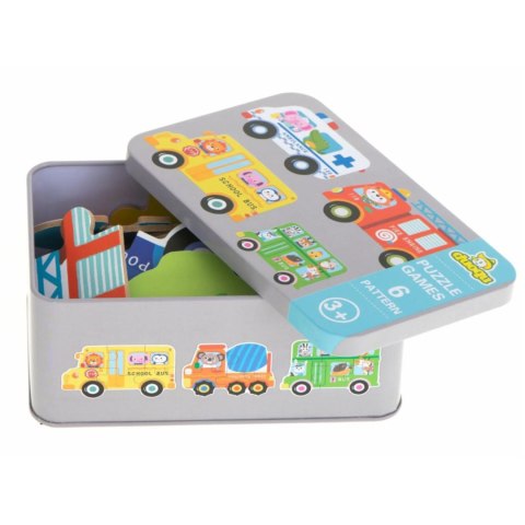 Moje pierwsze puzzle pojazdy służbowe 30 szt. 1768 Luxma