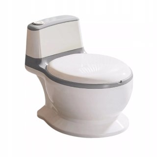 Nocnik toaleta dla Dzieci WC miękkie siedzisko wuciągany wkład dźwięki Luxma